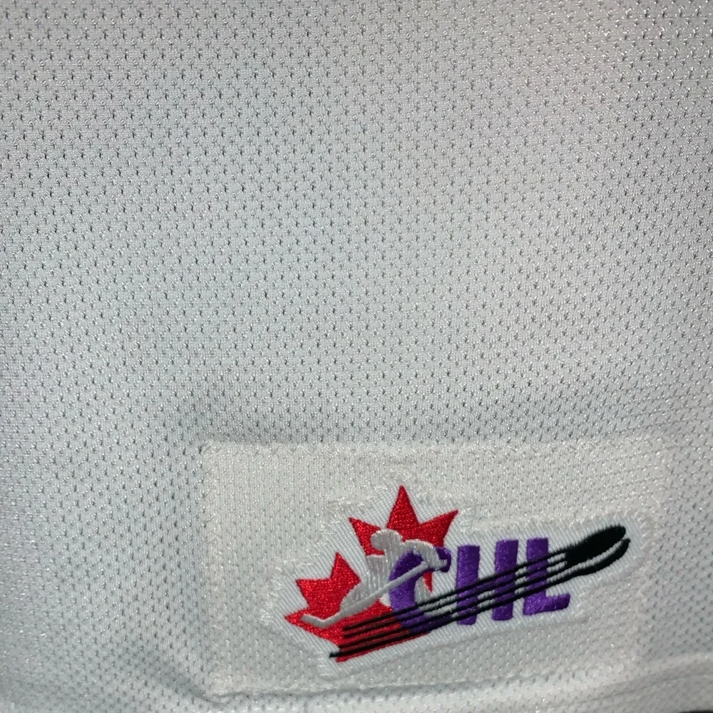 GAME WORN  Stuart Percy Mississauga St. Michael’s Majors OHL Jersey Size 56 Auto - Picture 6 of 10